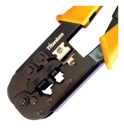 Imagem de Alicate Grimpador P/ Terminais RJ11-RJ4 Titanium