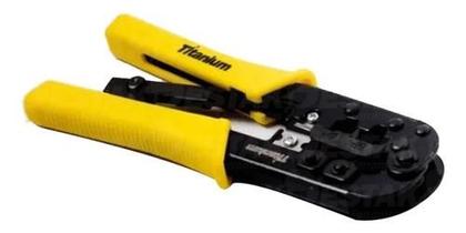 Imagem de Alicate Grimpador P/ Terminais RJ11-RJ4 Titanium