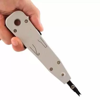 Imagem de Alicate Inserção Fêmea Rj45 Punch Down Patch Painel Keystone Para Profissionais