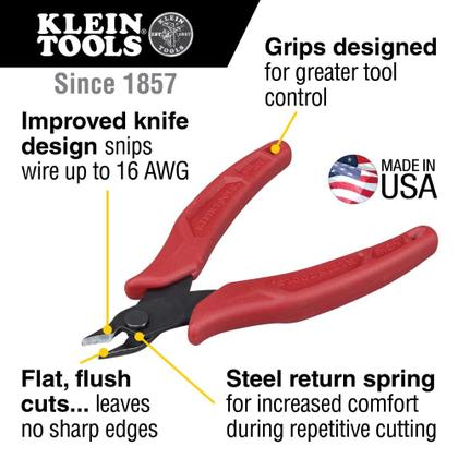 Imagem de Alicate Klein Tools D275-5 de corte diagonal de 5 polegadas