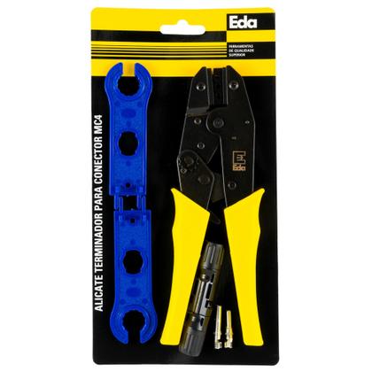 Imagem de Alicate MC4 Crimpador + Par Chave MC4 Sistema Energia Solar