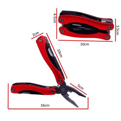 Imagem de Alicate Multi Funções Faca Chave De Fenda Leve XM51058AZ