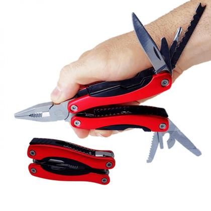 Imagem de Alicate Multi Funções Faca Chave De Fenda Leve XM51058AZ