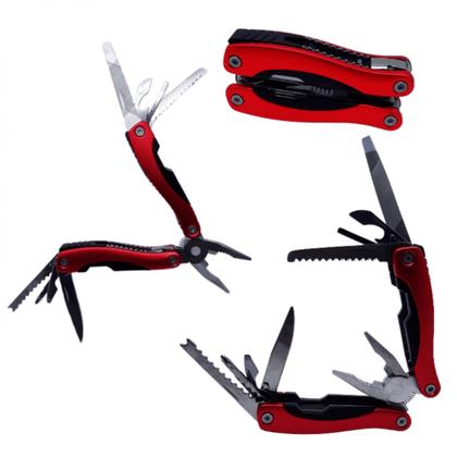 Imagem de Alicate Multi Funções Faca Chave De Fenda Leve XM51058PR