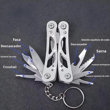 Imagem de Alicate Multifuncional De Aço Inoxidável Portátil Dobrável Para Camping E Sobrevivência