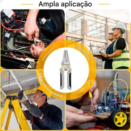Imagem de Alicate Multifuncional Decapador E Crimpador