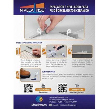 Imagem de Alicate Nivela Piso Aço - Linha Fit E Max - Reduz Instalação Em Até 50%