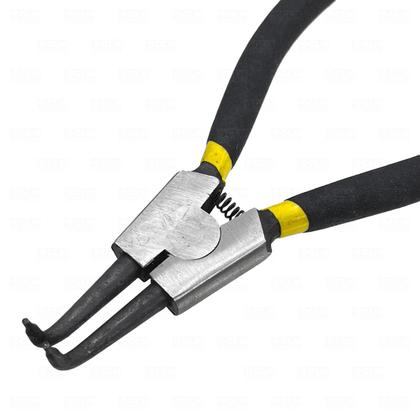Imagem de Alicate P/ Anéis Trava Elástico Bico Curvo Externo 177 Mm