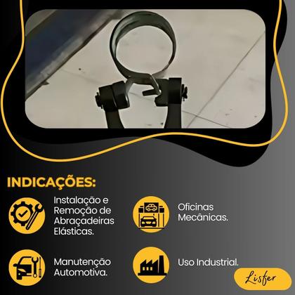 Imagem de Alicate Para Abraçadeiras Elásticas Profissional - Lisfer