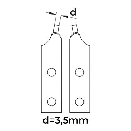 Imagem de Alicate para Anéis Externos Pontas Intercambiáveis Retas Gedore 029323