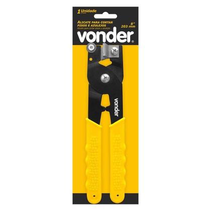 Imagem de Alicate para Cortar Piso e Azuleijo 8'' Metal Duro 3662000210 Vonder