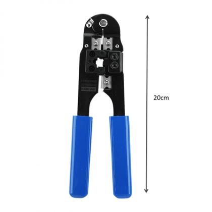Imagem de Alicate Para Crimpar Conector RJ45 8 Polos x 8 Polos Crimpador Rj45 SC2210