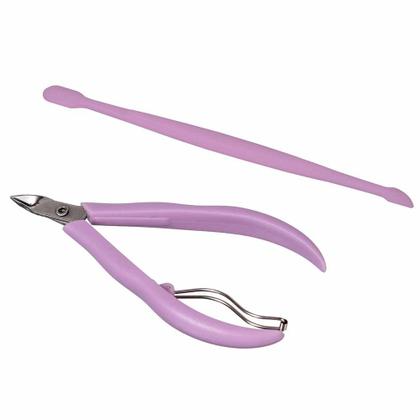 Imagem de Alicate para Cutículas Cabo Plástico ProArt Lilás