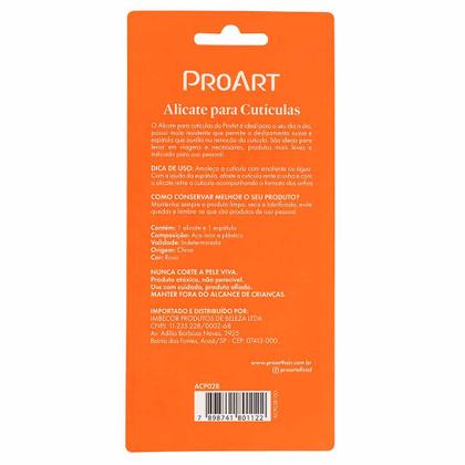 Imagem de Alicate para Cutículas Cabo Plástico ProArt Lilás