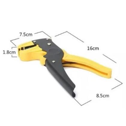 Imagem de Alicate Para Descascar e Cortar Decapador de Fios e Cabos 7"