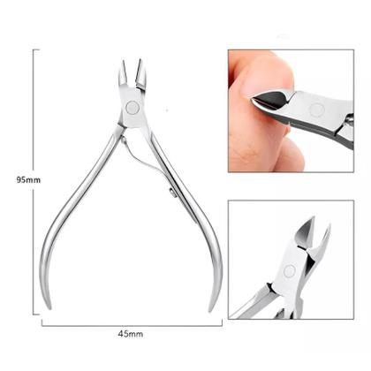 Imagem de Alicate para Unha e Cutícula  Alta Precisão Profissional