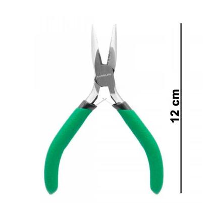 Imagem de Alicate Pesca Maruri WT01PB01 Bico Curto 4,5" em Aço Inox com Cabo Emborrachado