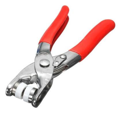 Imagem de Alicate Pregar Aplicar Botão Metal 35 Body Roupa Bebê Tictac