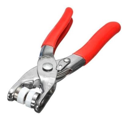 Imagem de Alicate Pregar Aplicar Botão Metal 35 Body Roupa Bebê Tictac