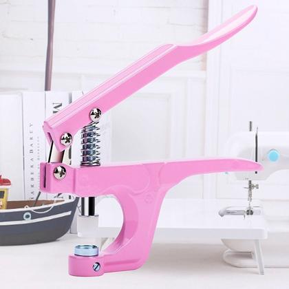 Imagem de Alicate Pressão 3em1 Prega Botão Plástico Tictac Metal Ilhós