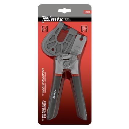 Imagem de Alicate puncionador para drywall, corpo aco, funcionamento manual, 1pc // mtx