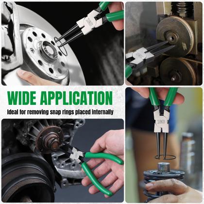 Imagem de Alicate Snap Ring SK, anel interno de 7 polegadas com mandíbula reta