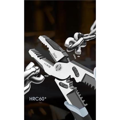 Imagem de Alicate Univeral Max Titanium Corta Tudo Descasca Cabo Airaj