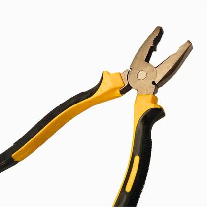 Imagem de Alicate Universal 8 Pol Cabo Emborrachado Aço Forte Carbono