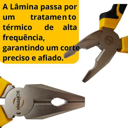 Imagem de Alicate Universal 8 Polegadas Eletricista Multiuso Premium