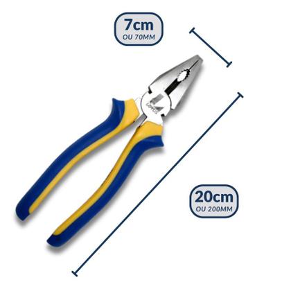 Imagem de Alicate Universal Flex Uso Geral 8 Polegadas Lotus reparos