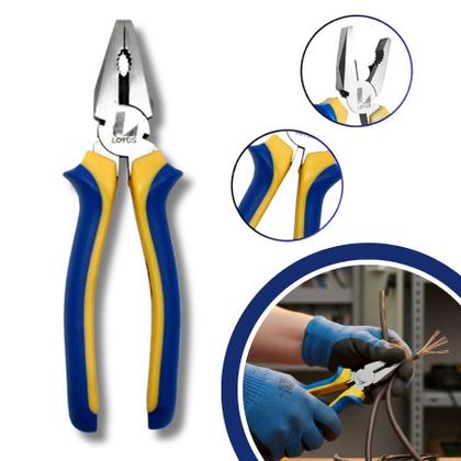 Imagem de Alicate Universal Flex Uso Geral 8 Polegadas Lotus reparos