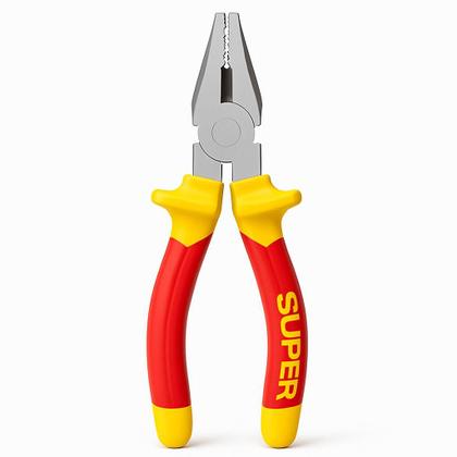 Imagem de Alicate Universal para Eletricista Mecânico 8” Ômega