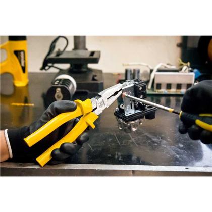 Imagem de Alicate Universal Profissional 8 Polegadas Eletricista 1000v Vonder