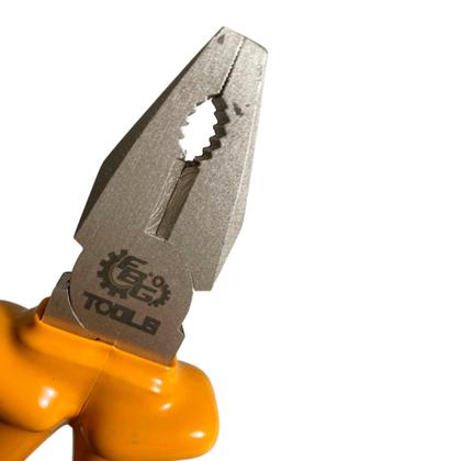 Imagem de Alicate Universal Profissional Cabo Emborrachado Cabeça 8 Polegadas Resistente Durável