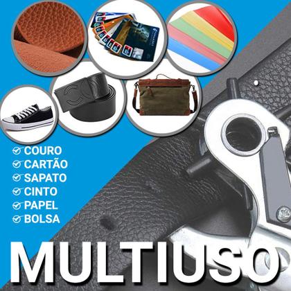 Imagem de Alicate Vazador Furador Com 6 Bicos 9Pol. Para Chinelo/couro