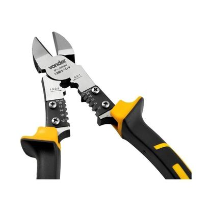 Imagem de Alicate vonder corte diagonal 8" isolado multifunção 1000v 203mm