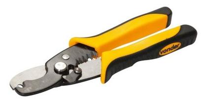 Imagem de Alicate Vonder Desencapar Fio Cortar Cabo Eletrico Até 16mm