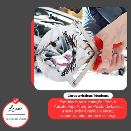 Imagem de Alicates Para Anéis De Pistão De 40mm Até 160mm - Loxer