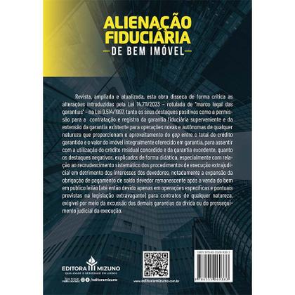 Imagem de Alienação Fiduciária de Bem Imóvel 2ª edição - Da Supergarantia do Crédito Imobiliário ao Big Mac dos Negócios Financeir