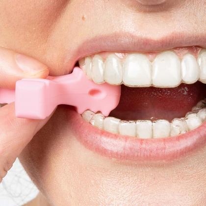 Imagem de Aligner Chewies INVISALIGN Munchies EPS (pacote com 2) rosa