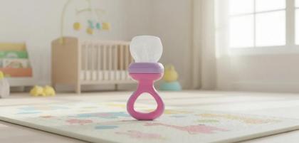 Imagem de Alimentador Infantil Redinha Chupeta Resistente Bebê Nûby
