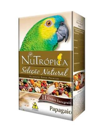 Imagem de Alimento para Pássaro Nutrópica Papagaio Seleção Natural 11 Grãos Integrais 900 g