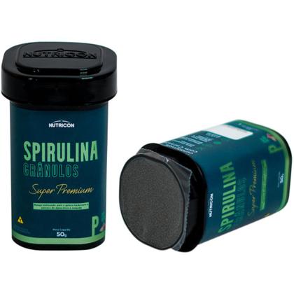 Imagem de Alimento Ração Para Peixes Nutricon Spirulina Granulos 50Gr