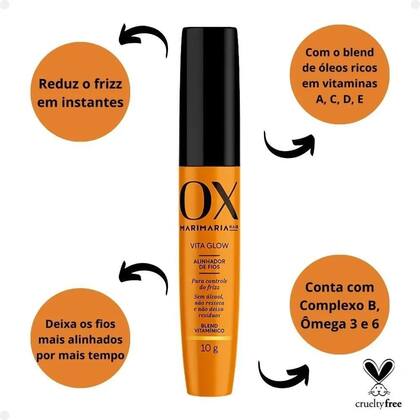 Imagem de Alinhador de Fios Mari Maria Hair Ox Vita Glow 10g