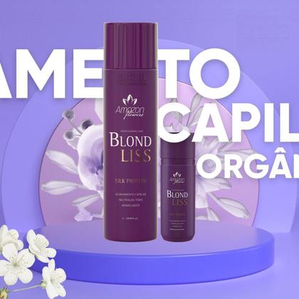 Imagem de Alinhamento Capilar Semi Definitiva Blond Liss 1 L Matizador