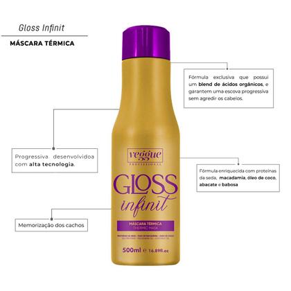 Imagem de Alinhamento Térmico Progressiva 500ml Veggue Profissional