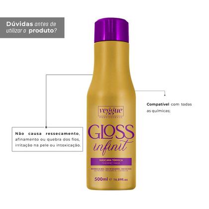 Imagem de Alinhamento Térmico Progressiva 500ml Veggue Profissional