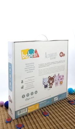 Imagem de Alinhavo dos Bichinhos Babebi Brinquedo Infantil Pedagogico