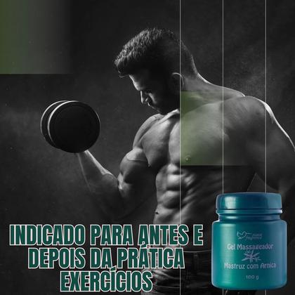 Imagem de Alívio e Combate a Dor Muscular Gel Massageador Mastruz com Arnica - 6 unidades