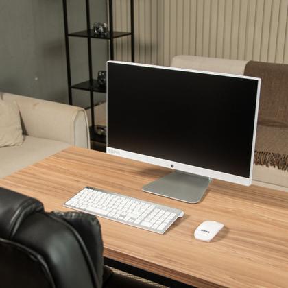 Imagem de All In One Computador Completo Intel Core I7 Ssd 512GB PC 16gb Ram Tela 23,8 win11 Full Hd Teclado mouse sem fio bivolt wifi bluetooth
